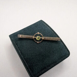 Victorian gold brooch